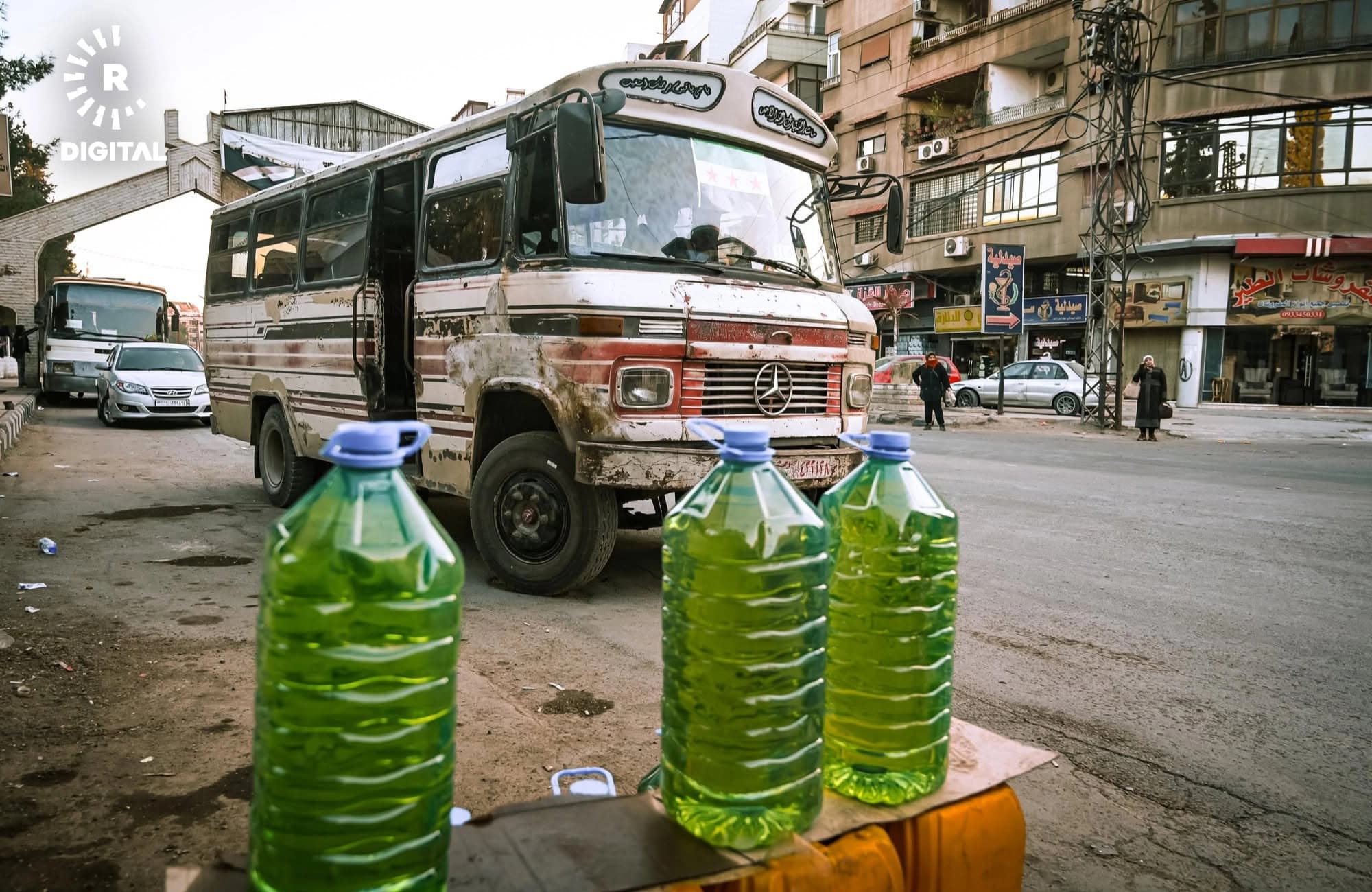 مادة البنزين في دمشق/ صورة أرشيفية - رووداو