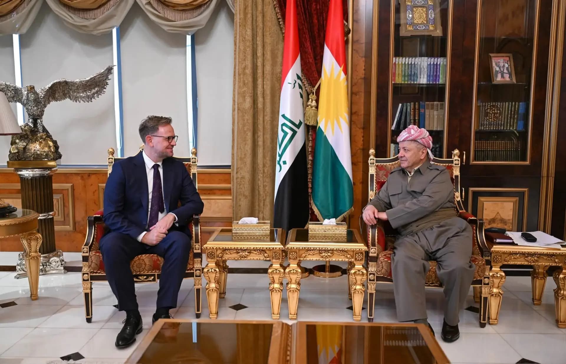 Başkan Barzani, AB Temsilcisi Wendt'i kabul etti: Kürdistan Bölgesi’ni destekliyoruz