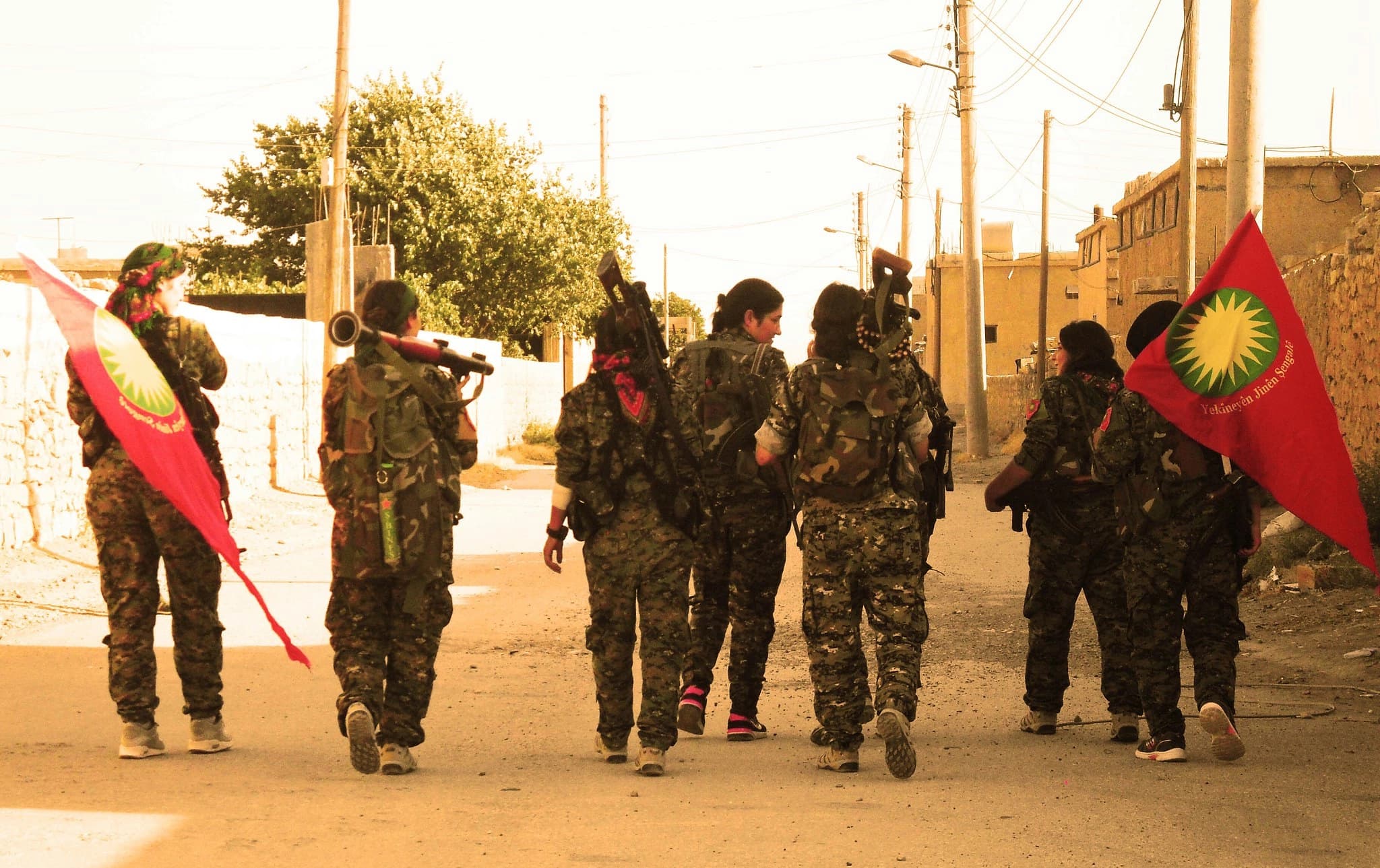 Shingal Protection Units (YBS) in 2017. Photo: YBS Media