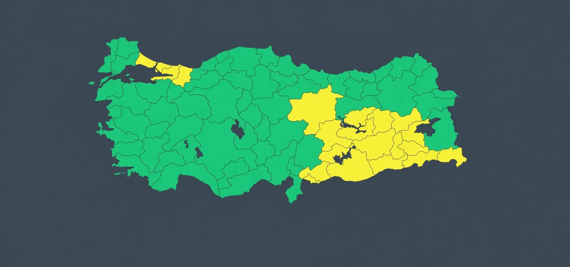 Ji bo 17 parêzgehên Bakurê Kurdistanê hişyarî hat dayîn
