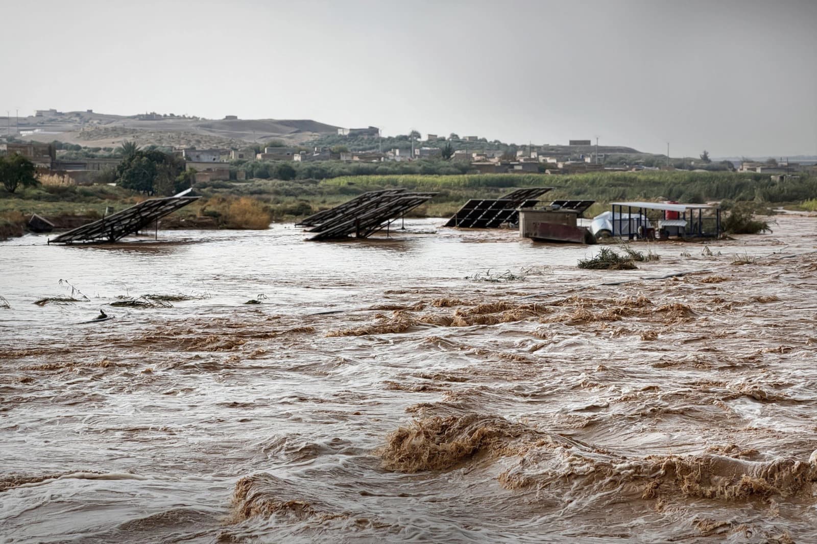 Latest flooding in Syria. Photo: SANA