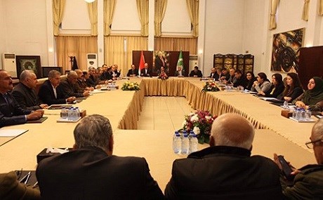 PUK Leadership Council meet in Sulaimani, February 16, 2019. Photo: PUK media outlets