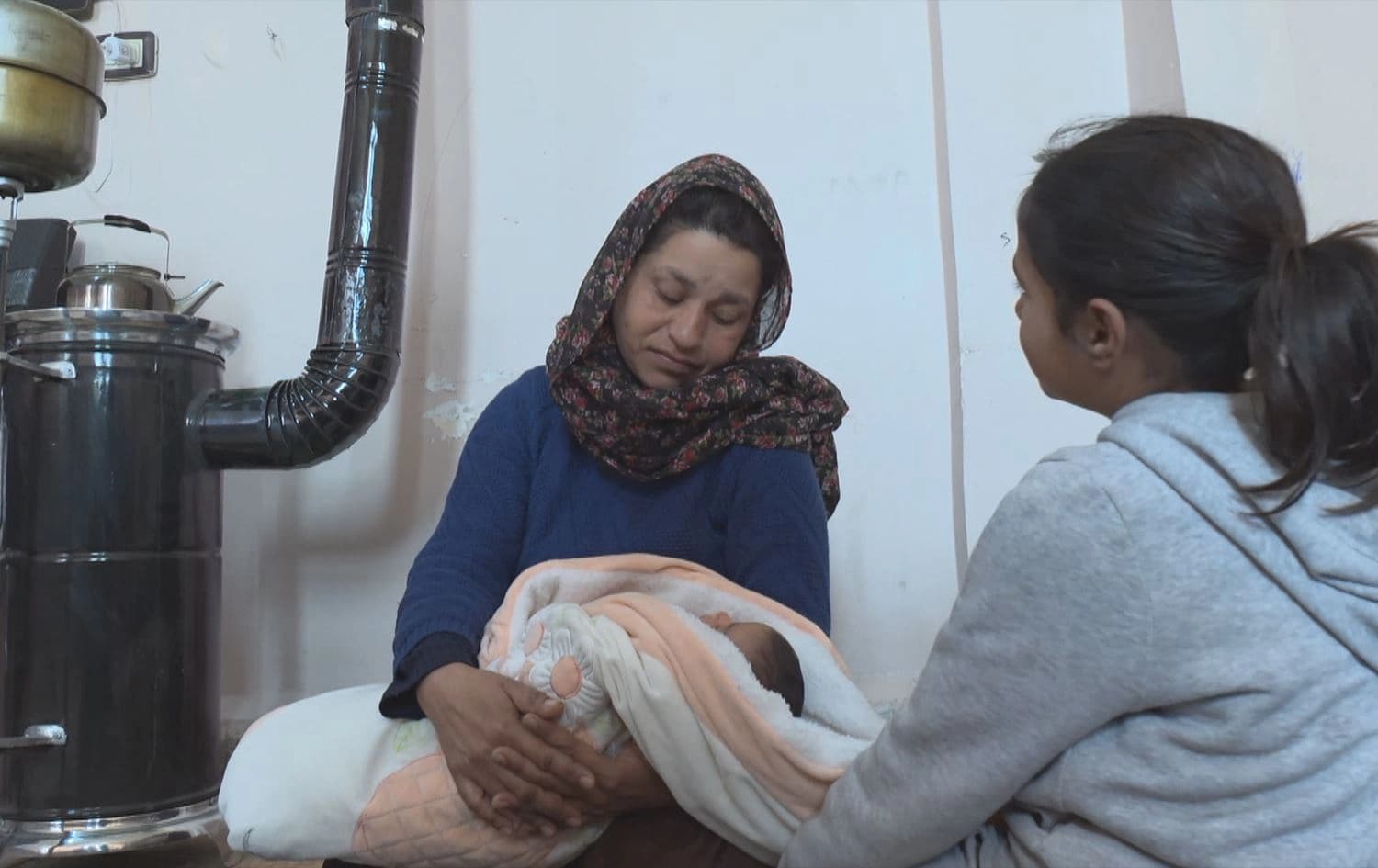 Kurdish family displaced again as fragile ceasefire holds in Rojava